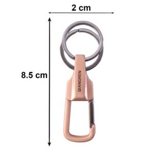 Heavy Duty Keychain Organizer – Durable Metal with Quick Release Hook