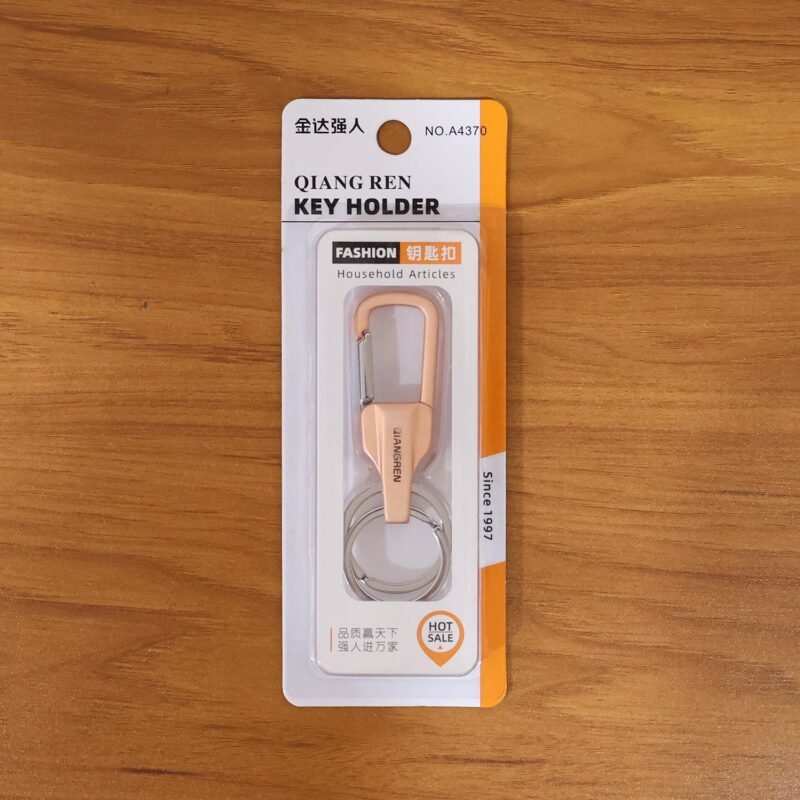 Heavy Duty Keychain Organizer – Durable Metal with Quick Release Hook