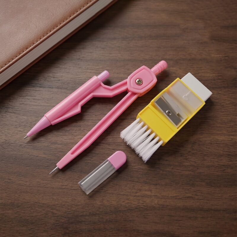 Kids Mini Stationery Set � Complete Geometry Tools for School