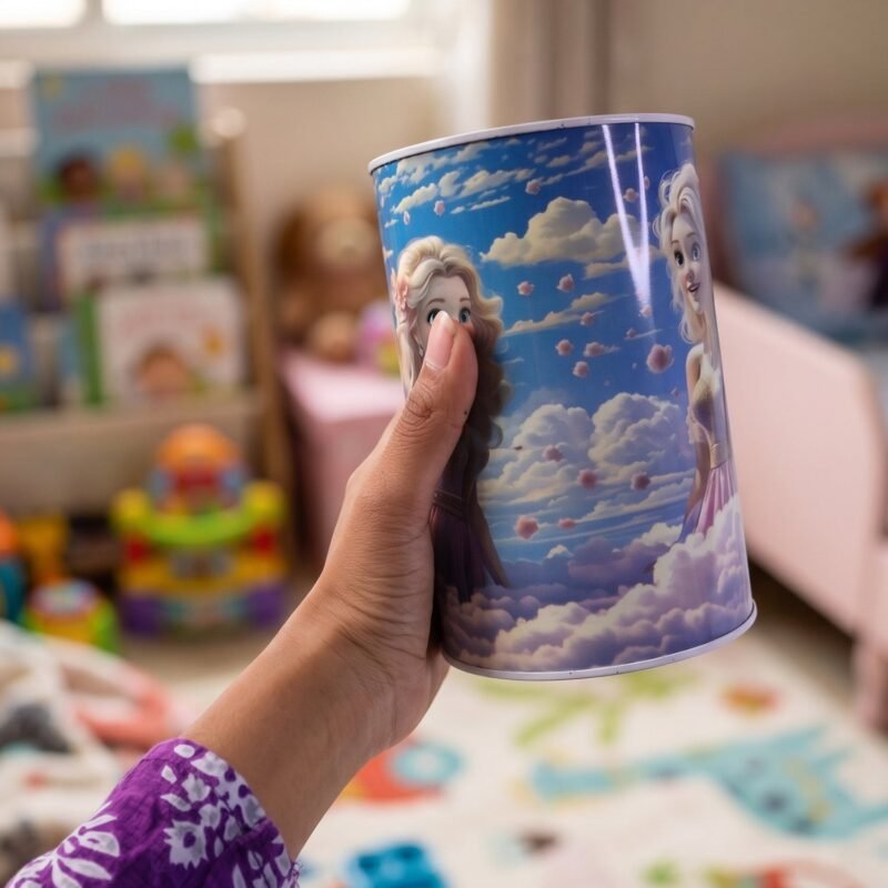 Kids Money Bank � Durable Princess Saving Box for Children