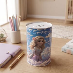 Kids Money Bank � Durable Princess Saving Box for Children