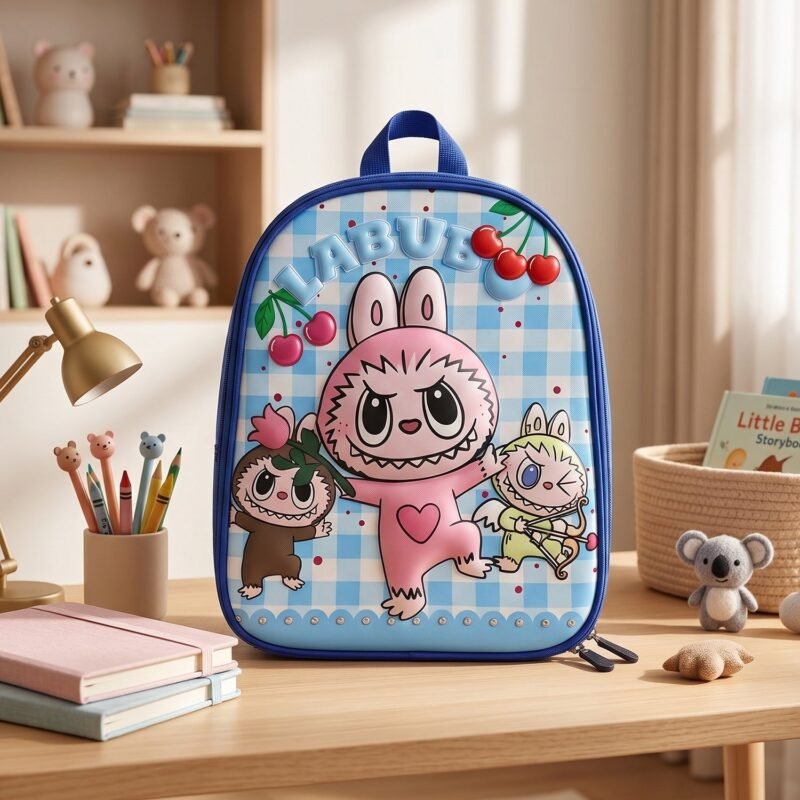 Kids Cartoon Backpack � Lightweight & Spacious for Small Kids