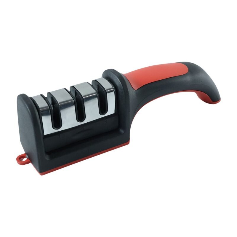 3-Stage Manual Knife Sharpener – Ceramic & Steel Blades | ToolMate Pro