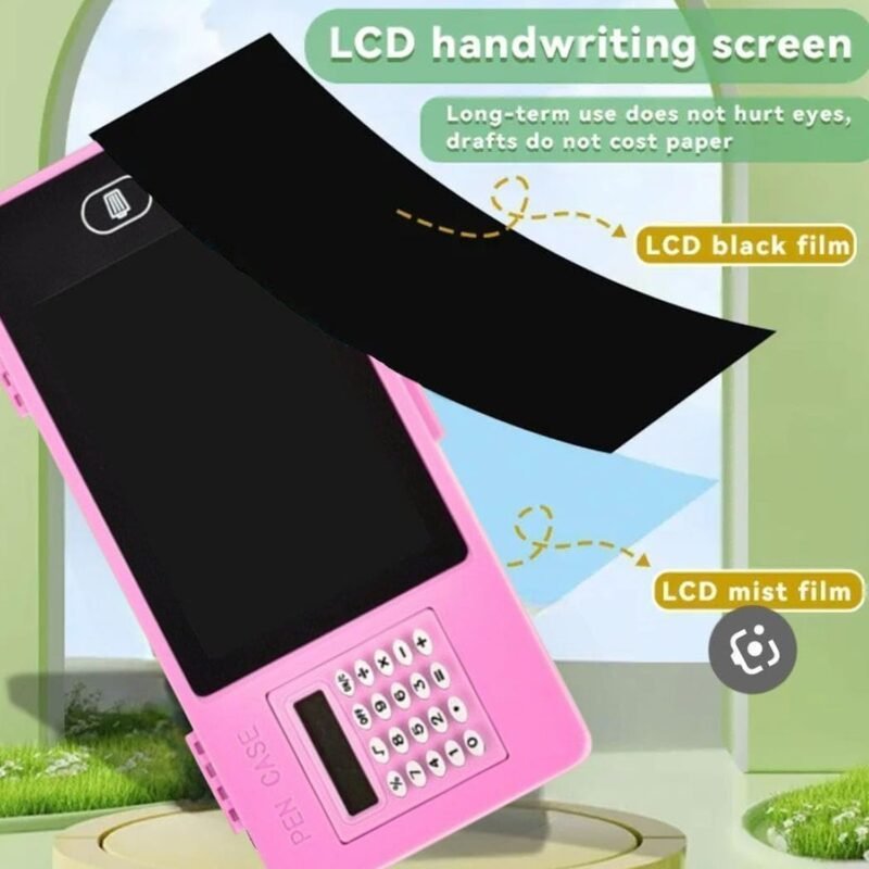 LCDWritingTabletPencilBox-05.jpg LCD Writing Tablet Pencil Case – All-in-One Study Organizer