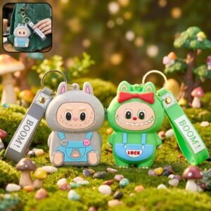 Labubu-Boom-Coin-1.jpg Mini Pouch Keychain � Compact Silicone Storage for Essentials