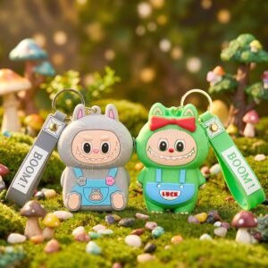 Labubu-Boom-Coin-2.jpg Mini Pouch Keychain � Compact Silicone Storage for Essentials