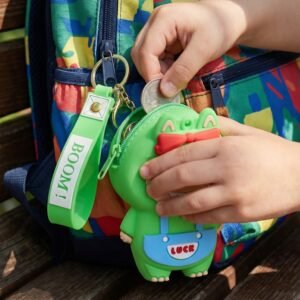 Labubu-Boom-Coin-5.jpg Mini Pouch Keychain � Compact Silicone Storage for Essentials