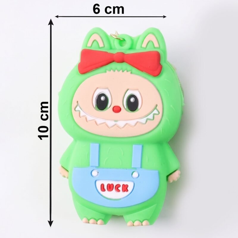Labubu-Boom-Coin-6.jpg Mini Pouch Keychain � Compact Silicone Storage for Essentials