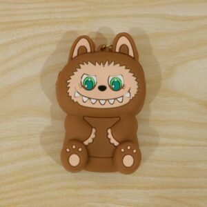 Mini Silicone Pouch Keychain � Cute Cartoon Style for Daily Use