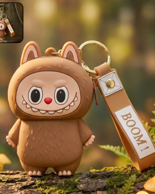 Mini Pouch Keychain � Cute Cartoon Design for Daily Use