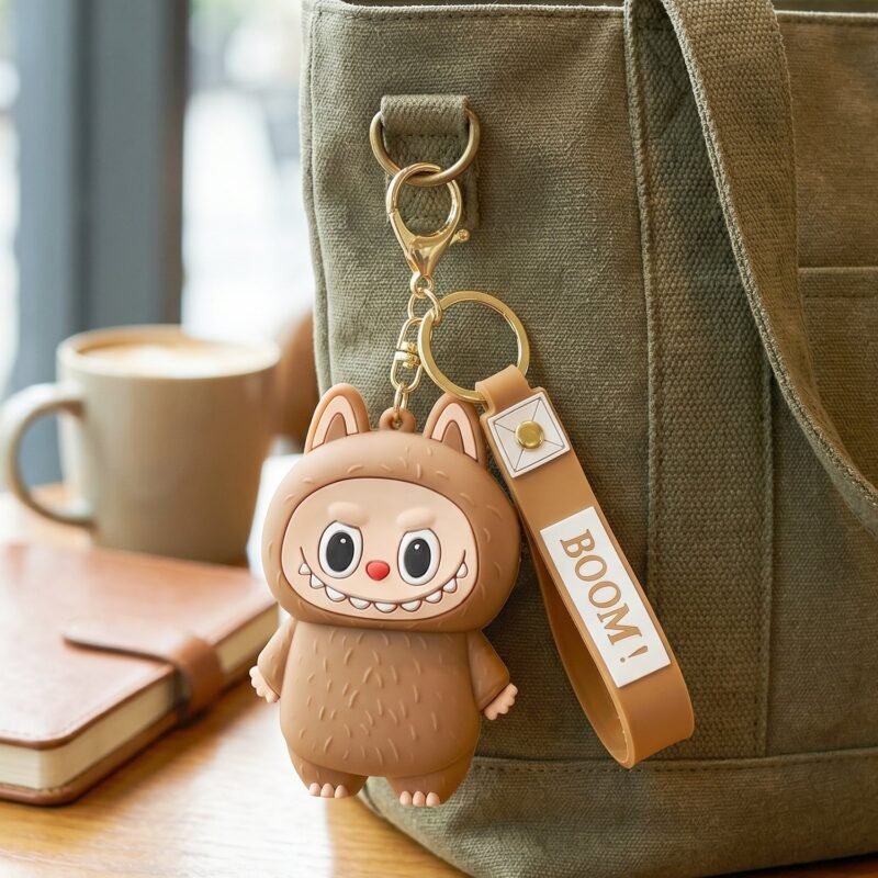 Labubu-Boom-Coin_3_-3.jpg Mini Pouch Keychain � Cute Cartoon Design for Daily Use
