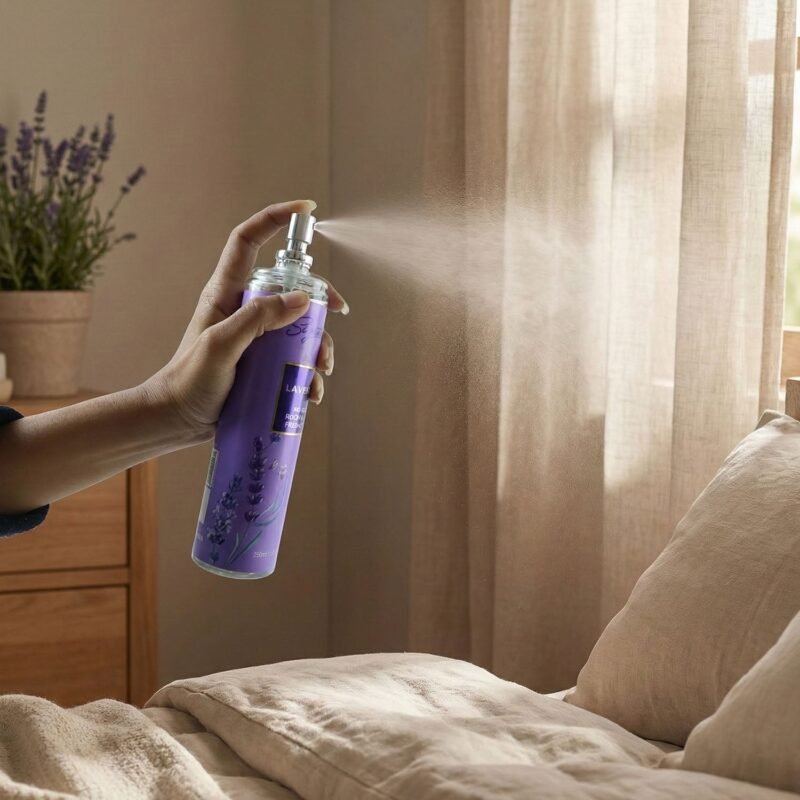Lavender Room & Car Freshener – No Gas 250ml Spray