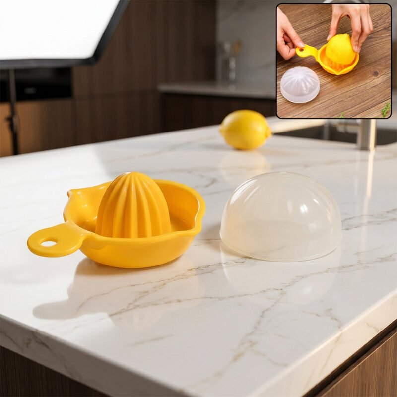 Hand-Operated Citrus Juicer � Compact, Easy to Use & Mess-Free