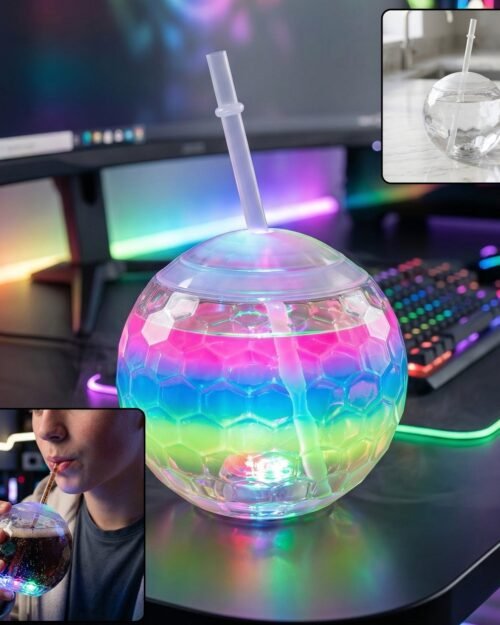 LED Glow Drink Cup – Vibrant Color Changing Light Up Drinkware