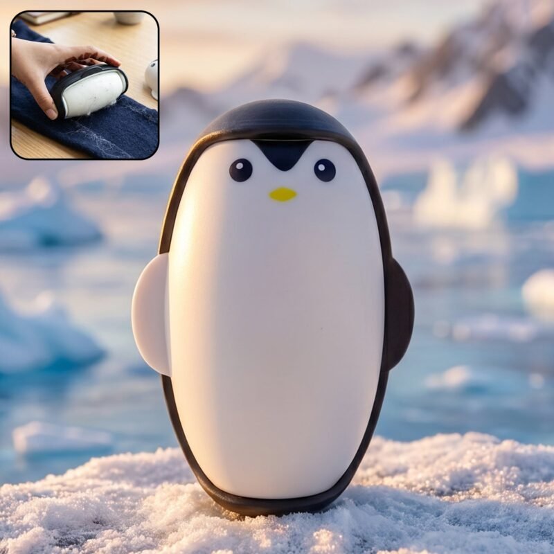Lint-Roller-1.jpg Reusable Penguin Lint Roller � Eco-friendly & Compact Cleaning Solution