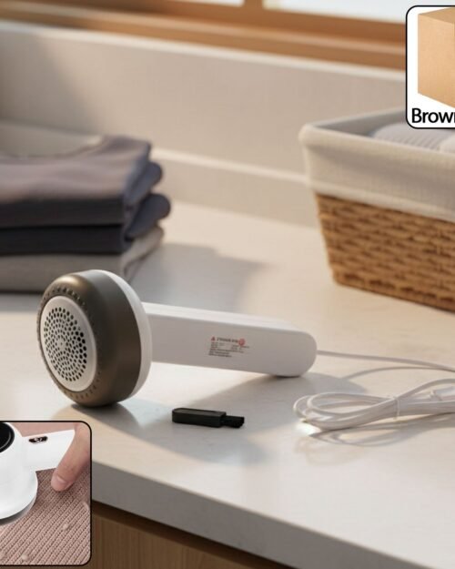 Rechargeable Fabric Lint Remover – Gentle & Efficient Clothes Shaver