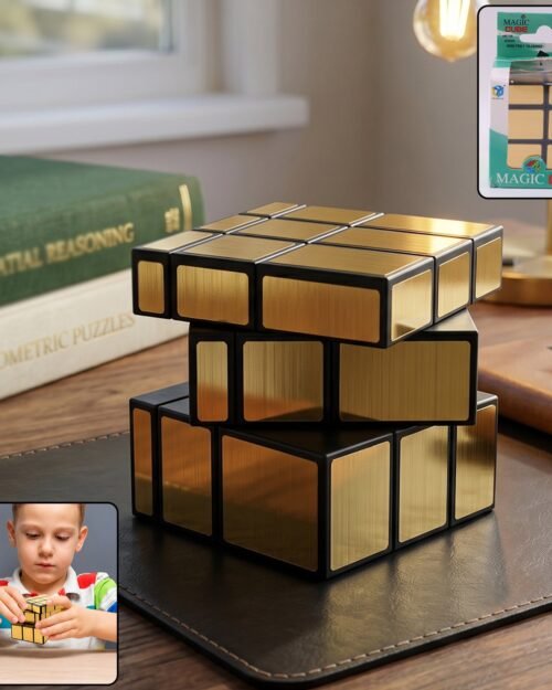 Magic Puzzle Cube – Premium Brain Teaser for Skill Development