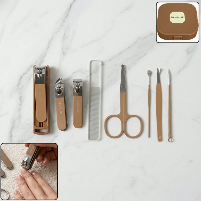 Manicurekit-WOSKU-01.jpg Manicure Pedicure Kit – Complete Nail Care Tools Set for Home & Travel