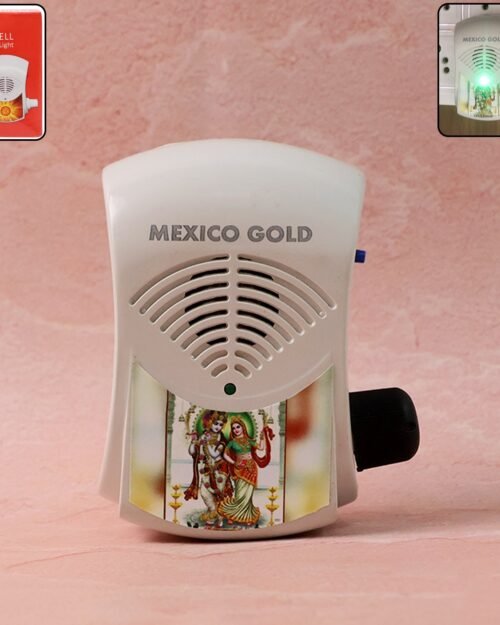 Electric Mantra Bell – Automatic Chanting with LED Light