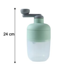 ManualIceCrusher-size.jpg Manual Ice Crusher – Effortless Shaving with Hand Crank Design