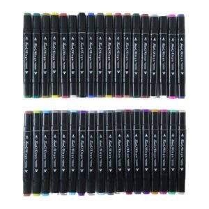 Markers Set – Vibrant Colors with Dual Tips for Artists