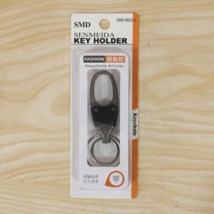 Metal-Double-Ring-Hook-8.jpg Metal Key Holder – Durable Dual Ring with Rotating Swivel