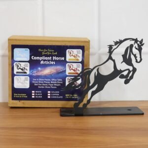 Metal Horse Sculpture � Modern Desk Decor for Sophistication