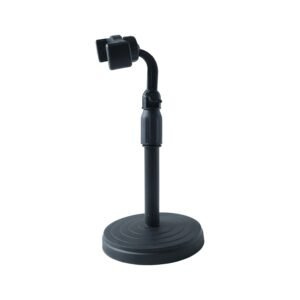 MicrophoneStand-04.jpg Adjustable 360° Rotating Phone Holder – Stable, Universal Fit for Desk
