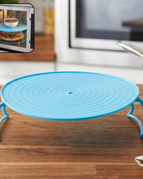 Non-Slip Plastic Microwave Tray � Even Heating & Stable Serving