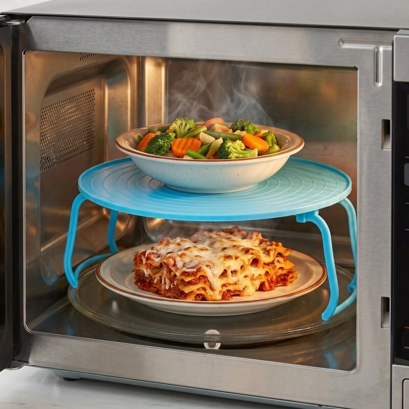 Microwave-Oven-Heating-Tray-5.jpg Non-Slip Plastic Microwave Tray � Even Heating & Stable Serving