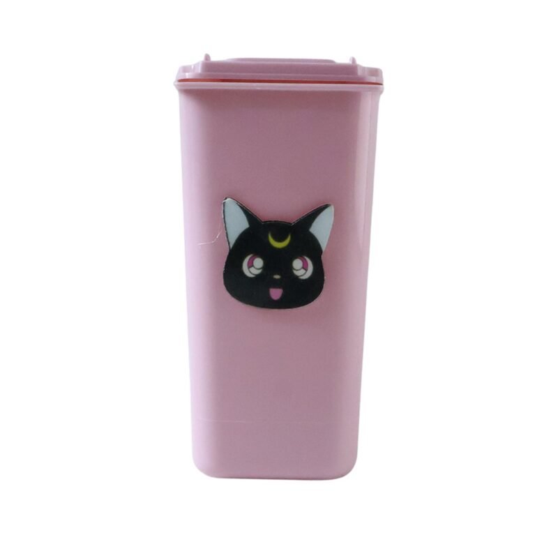 MiniDesktopTrashbox-04.jpg Mini Trash Can Pen Stand � Cute Desk Organizer with Lid