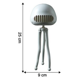 MiniVentilatorMitUSB-size.jpg Handheld Mini Fan with LED Star Projector & Flexible Tripod Stand