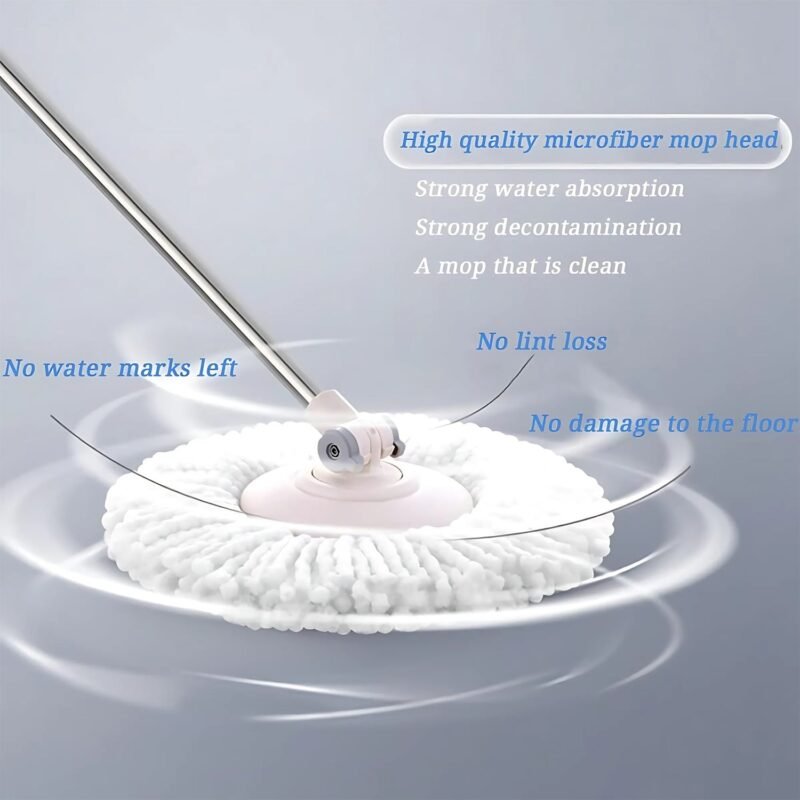 Mop-head-02.jpg Microfiber Spin Mop Refill Head – 360° Rotating 5 Pack for Efficient Cleaning