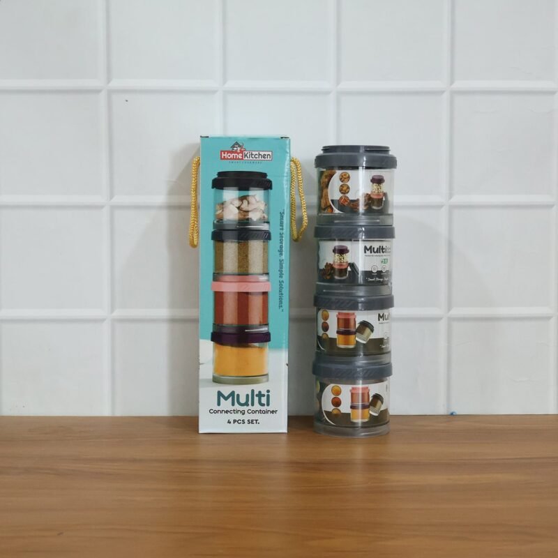 MultiConnectiongcontainer-live.jpg Stackable Storage Container Set � Space Saving & Modular Design