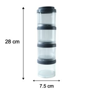 Stackable Storage Container Set � Space Saving & Modular Design