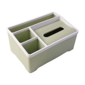 MultipurposeStorageBox-04.jpg Multipurpose Plastic Organizer Box � Neat Storage with Tissue Holder