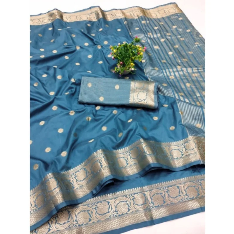 PID-62472-Generic-Women-s-Jacquard-Silk-Jaquard-Woven-Saree-With-Unstitched-Blouse-5-5-Mtr-Light-Blu-1000x1000-1.webp Generic Women's Jacquard Silk Jaquard Woven Saree With Unstitched Blouse 5.5Mtr (Light Blue)