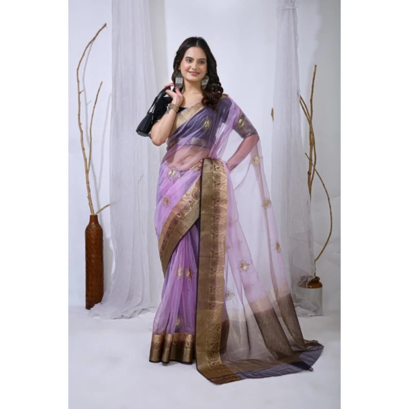 PID-63038-Generic-Women-s-Orgenza-jacquard-Embellished-Saree-With-Unstitched-Blouse-5-5-Mtr-Purple-4-1000x1000-1.webp Generic Women's Organza jacquard Embellished Saree With Unstitched Blouse 5.5Mtr (Purple)