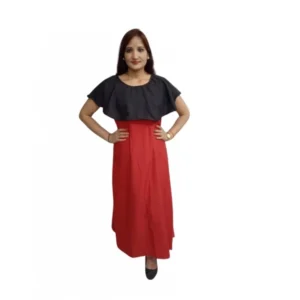 PID-63342-Women-s-Casual-Crepe-Cape-Sleeve-Dress-Black-1-1000x1000-1.webp Generic Women's Casual Crepe Cape Sleeve Dress (Black)