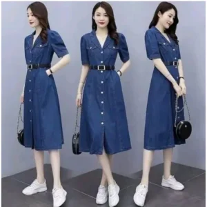PID-63353-Women-s-Casual-Denim-Half-Sleeves-Dress-Blue-3-1000x1000-1.webp Generic Women's Casual Denim Half Sleeves Dress (Blue)
