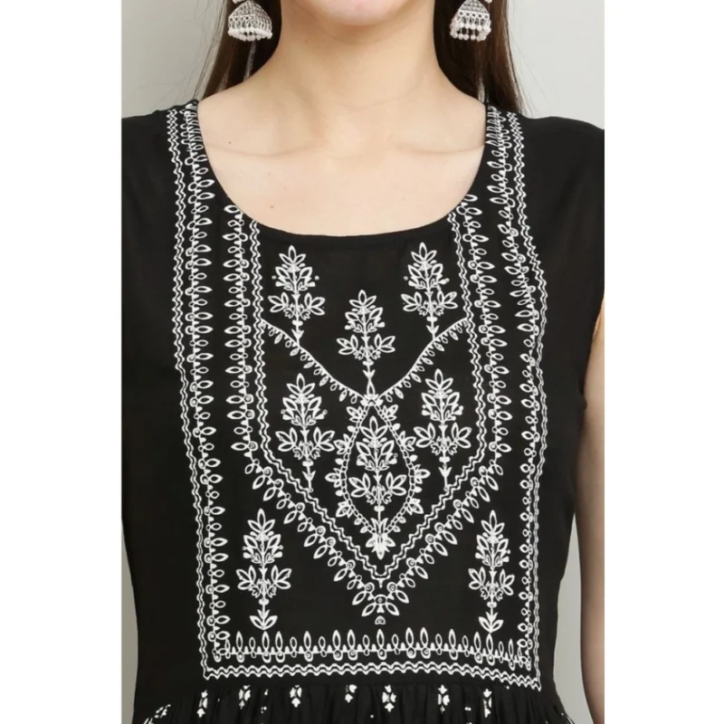 PID-63369-Women-s-Casual-Rayon-3-4th-Sleeves-Kurti-Black-3-1000x1000-1.webp Generic Women's Casual Rayon Sleeveless Kurti (Black)