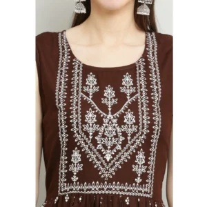 PID-63371-Women-s-Casual-Rayon-3-4th-Sleeves-Kurti-Brown-3-1000x1000-1.webp Generic Women's Casual Rayon Sleeveless Kurti (Brown)