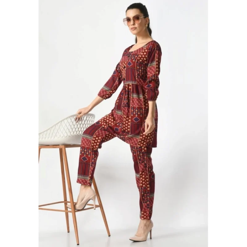 PID-63385-Women-s-Casual-Crepe-3-4th-Sleeves-Cord-Set-Maroon-3-1000x1000-1.webp Generic Women's Casual Crepe 3-4th Sleeves Cord Set (Maroon)