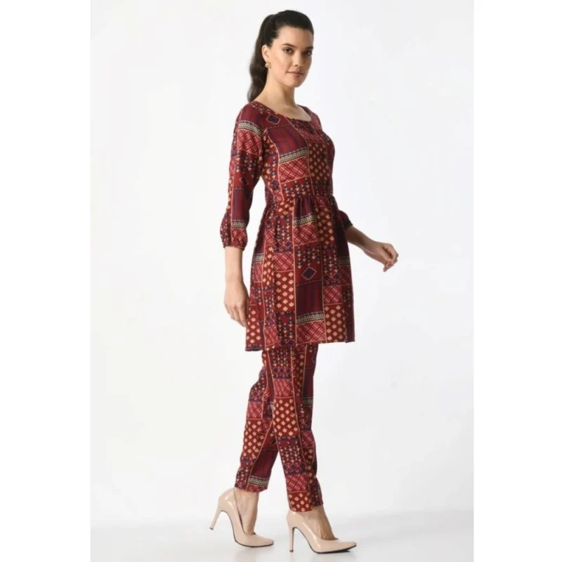 PID-63385-Women-s-Casual-Crepe-3-4th-Sleeves-Cord-Set-Maroon-4-1000x1000-1.webp Generic Women's Casual Crepe 3-4th Sleeves Cord Set (Maroon)