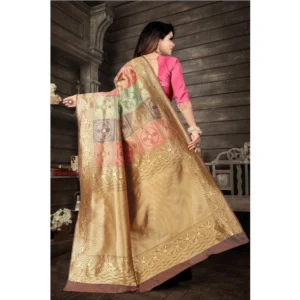 PID-63551-Women-s-Soft-Lichi-Silk-Printed-Saree-With-Unstitched-Blouse-5-5-Mtr-Gold-2-1000x1000-1.webp Generic Women's Soft Lichi Silk Printed Saree With Unstitched Blouse 5.5Mtr (Gold)