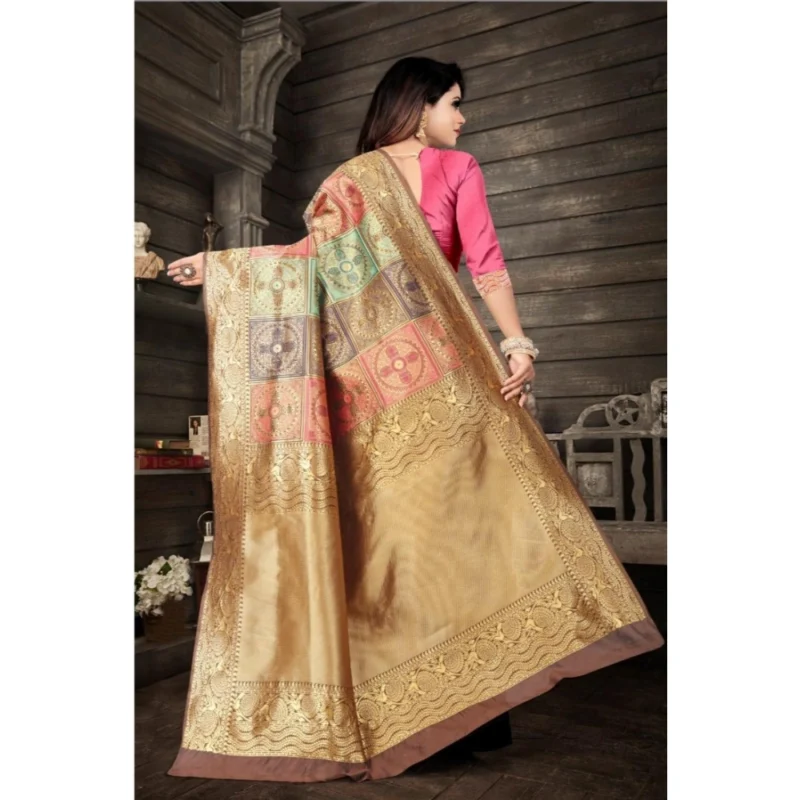 PID-63551-Women-s-Soft-Lichi-Silk-Printed-Saree-With-Unstitched-Blouse-5-5-Mtr-Gold-2-1000x1000-1.webp Generic Women's Soft Lichi Silk Printed Saree With Unstitched Blouse 5.5Mtr (Gold)