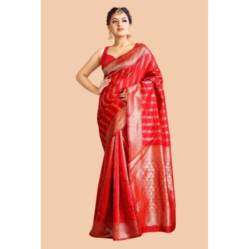 PID-63554-Women-s-Soft-Lichi-Silk-Printed-Saree-With-Unstitched-Blouse-5-5-Mtr-Red-2-1000x1000-1.webp Generic Women's Soft Lichi Silk Printed Saree With Unstitched Blouse 5.5Mtr (Red)