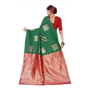 PID-63559-Women-s-Soft-Lichi-Silk-Printed-Saree-With-Unstitched-Blouse-5-5-Mtr-Green-2-1000x1000-1.webp Generic Women's Soft Lichi Silk Printed Saree With Unstitched Blouse 5.5Mtr (Green)