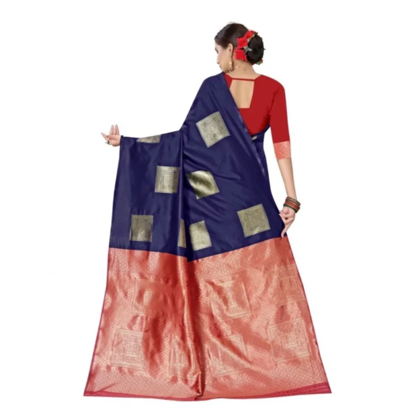 PID-63560-Women-s-Soft-Lichi-Silk-Printed-Saree-With-Unstitched-Blouse-5-5-Mtr-Blue-2-1000x1000-1.webp Generic Women's Soft Lichi Silk Printed Saree With Unstitched Blouse 5.5Mtr (Blue)