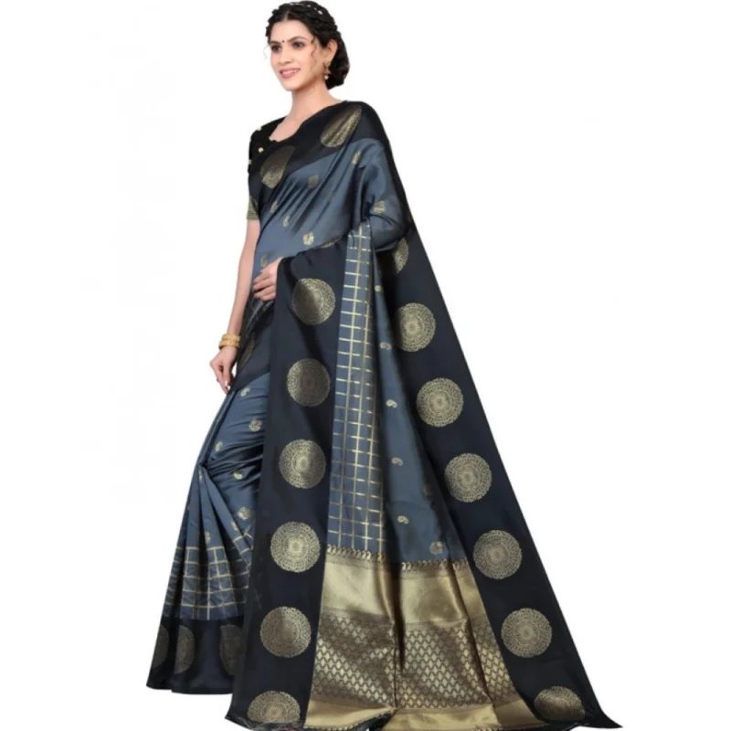 PID-63563-Women-s-Soft-Lichi-Silk-Printed-Saree-With-Unstitched-Blouse-5-5-Mtr-Black-2-1000x1000-1.webp Generic Women's Soft Lichi Silk Printed Saree With Unstitched Blouse 5.5Mtr (Black)